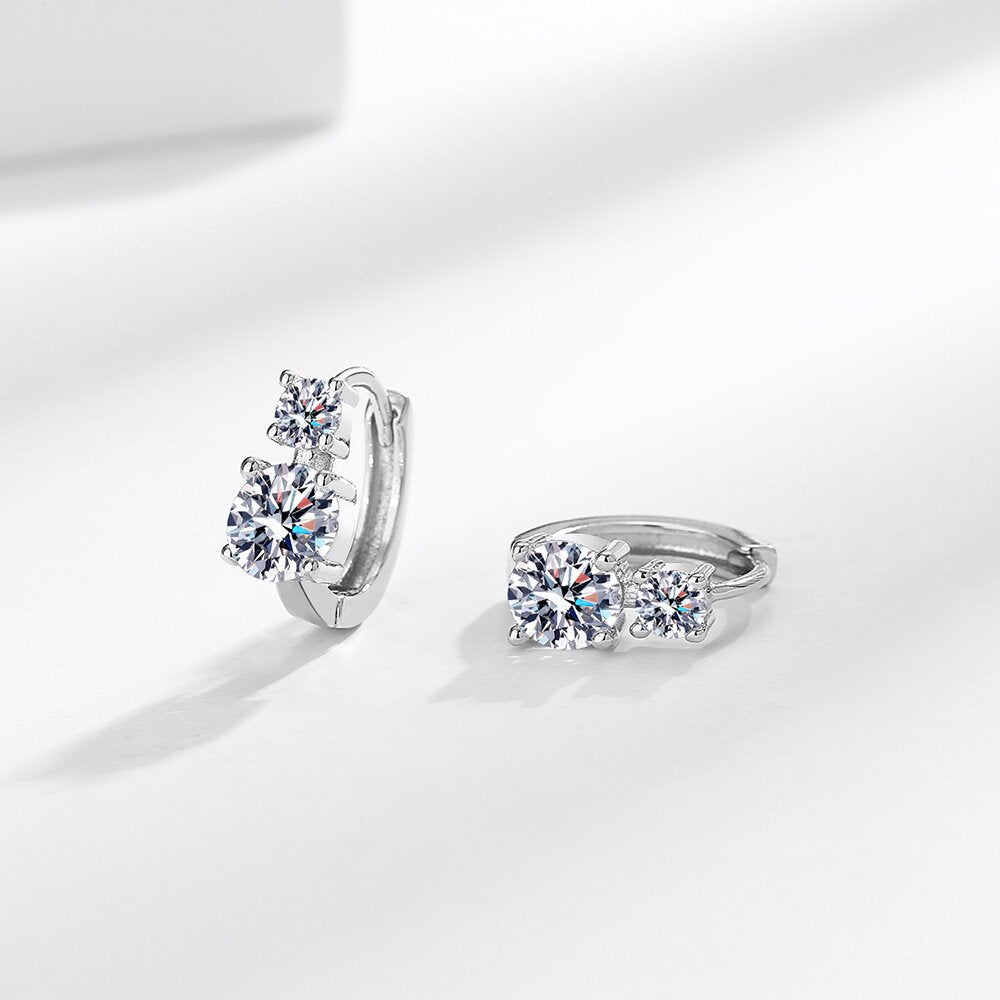 Wholesale  Light Luxury Super Flash Zircon Earrings 18K Gold Plated  Earrings