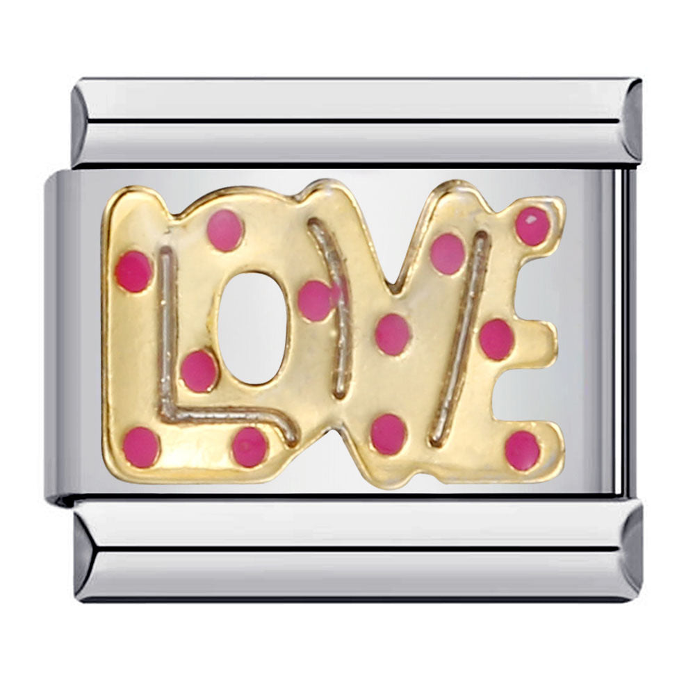 Wholesale Italian Charm Bracelet 9mm DIY Splicing Removable Family Elements Stainless Steel Composable Bracelet