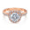 Wholesale 925 Sterling Silver  Zircon Wedding ring women ring