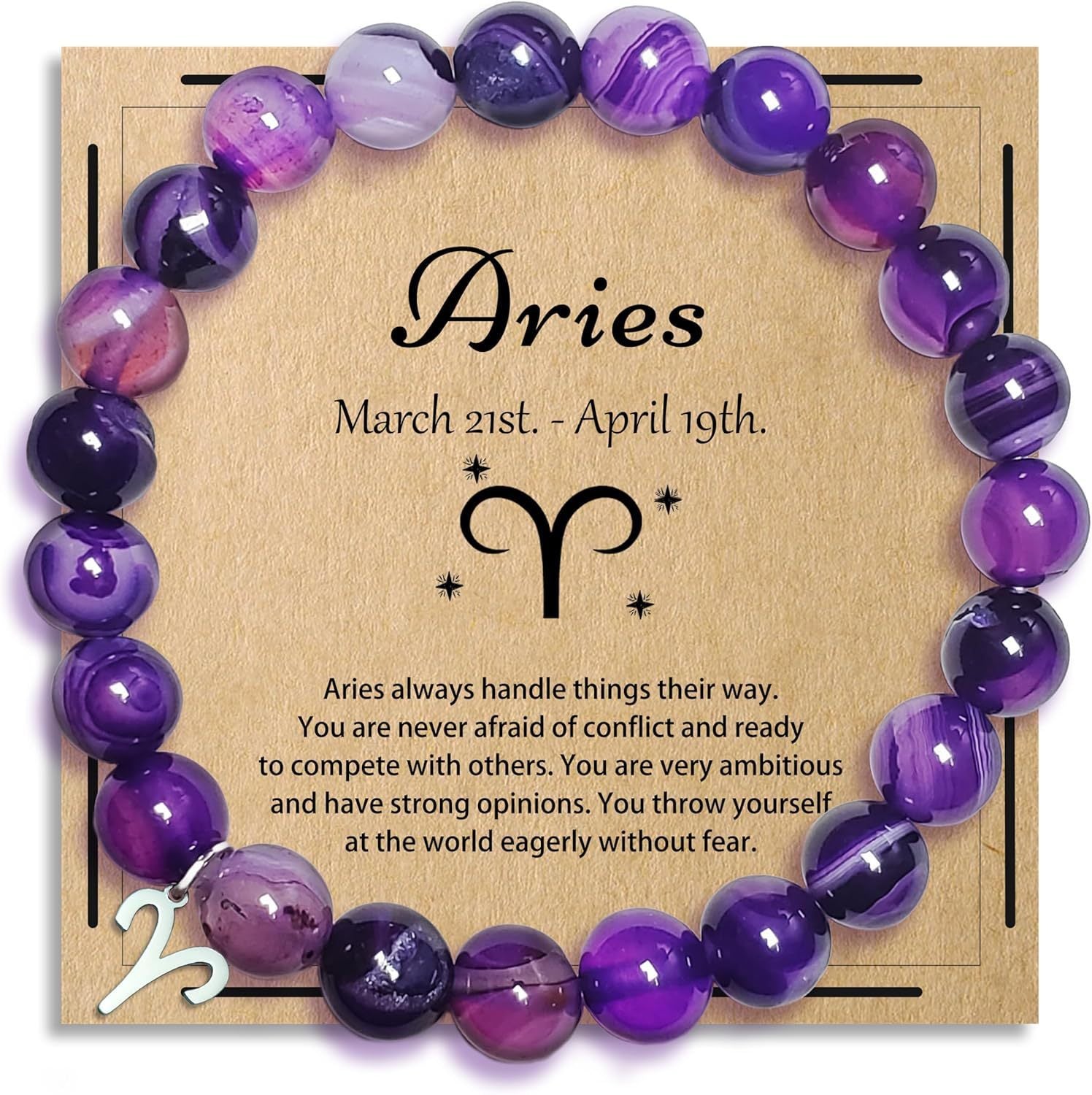 Wholesale 12 Contion Purple Agate Beaded Bracelet Unisex Friendship Gift Jewelry Accessory