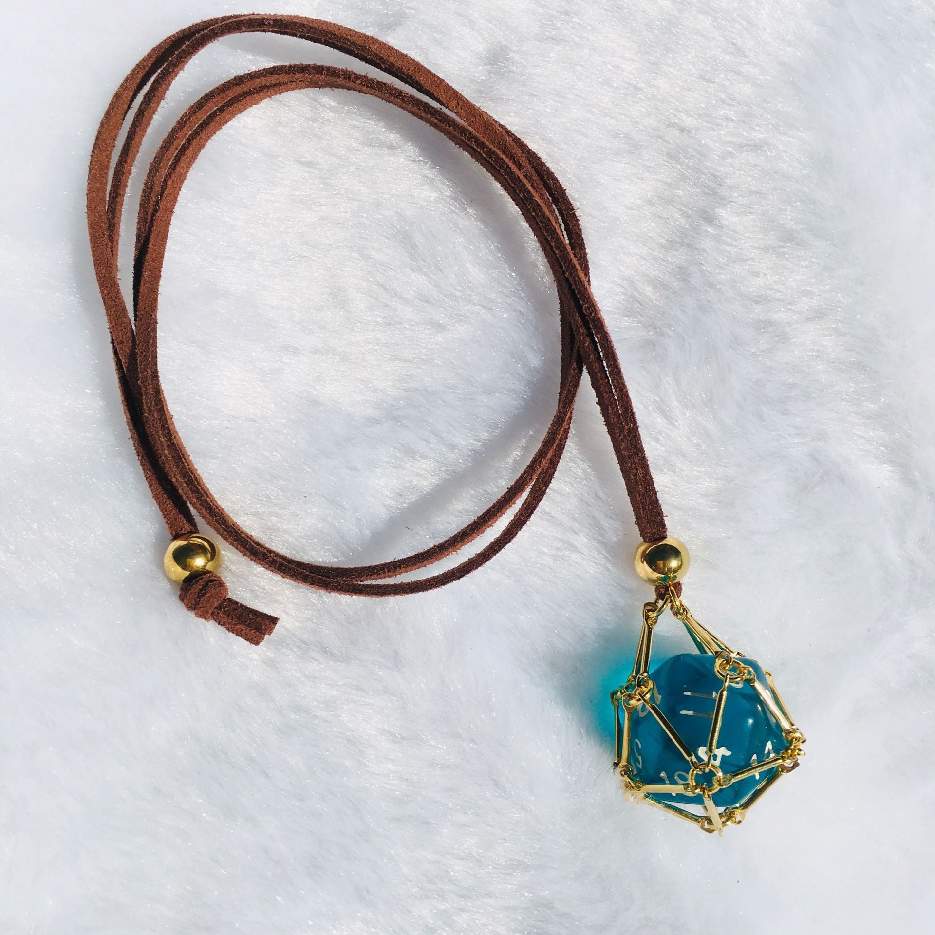 Wholesale Replaceable Bamboo Metal Mesh Necklace Natural Stone Crystal Mesh Bag ACC-NE-RongGuan011