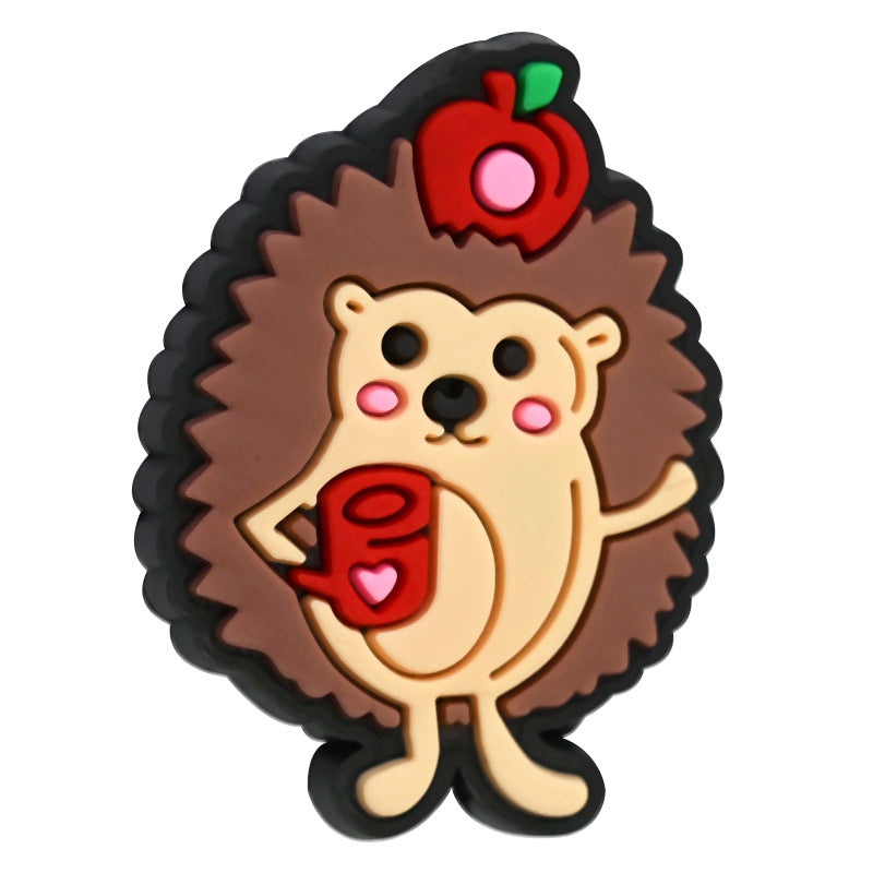 Wholesale Random 100pcs Thanksgiving PVC Soft Beads DIY Beaded Pen Accessories ACC-BDS-RYY011