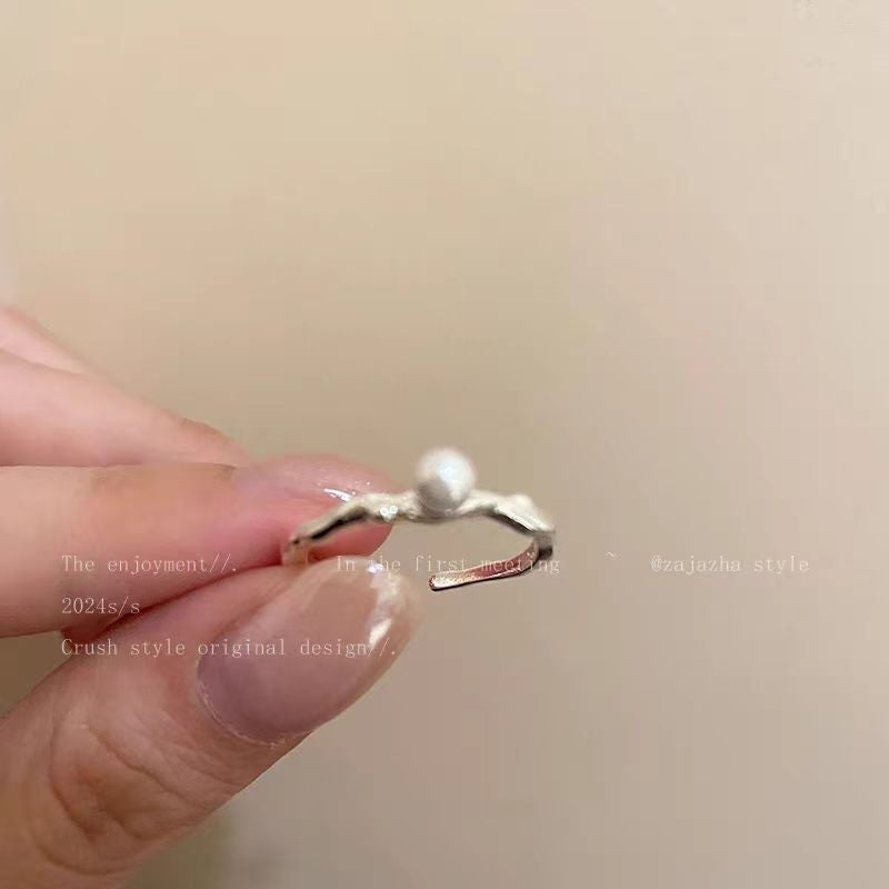 Wholesale Red  Cute Bow Love  Alloy Ring