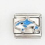 Wholesale 5pcs Italian Charm Bracelet 9mm DIY Splicing Ocean Style Stainless Steel Composable Bracelet