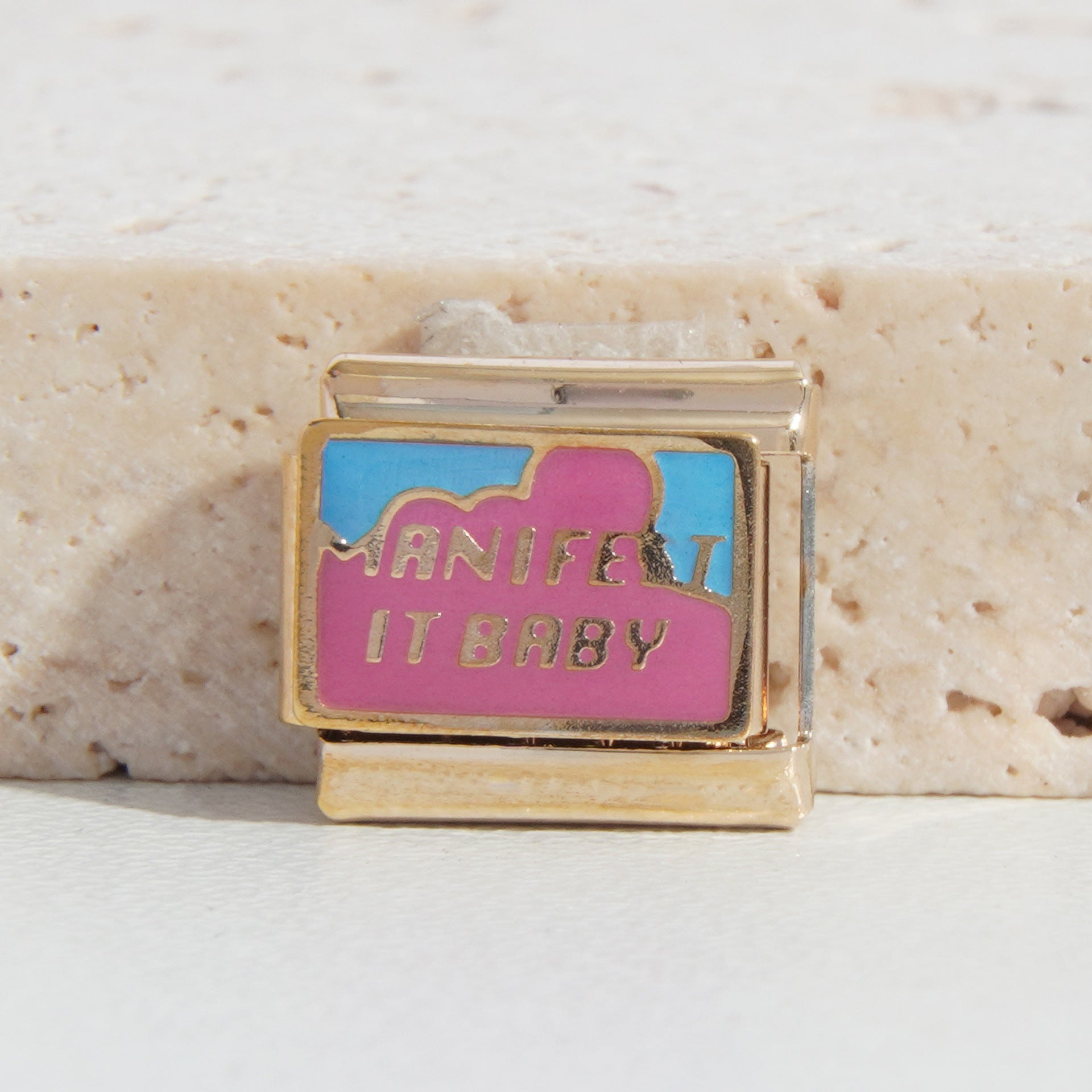 Wholesale Italian Charm Bracelet 9mm DIY Splicing Cute Creative Stainless Steel Composable Bracelet