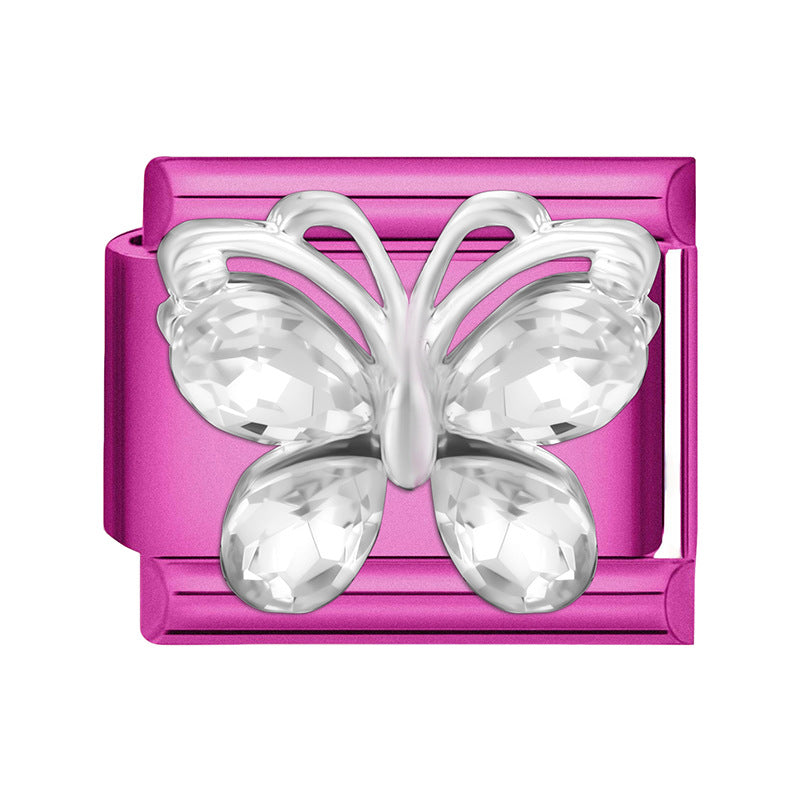 Wholesale 9mm Italian Charm Starter Bracelets DIY Pendant Stainless Steel Composable Bracelet