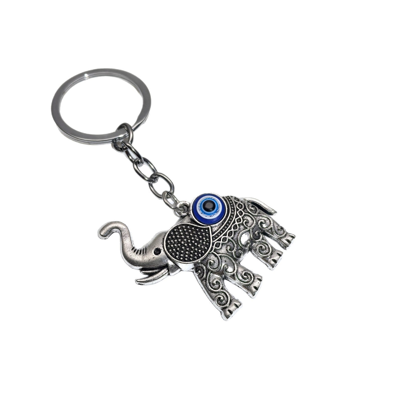Wholesale Devil Eyes Elephant Keychain