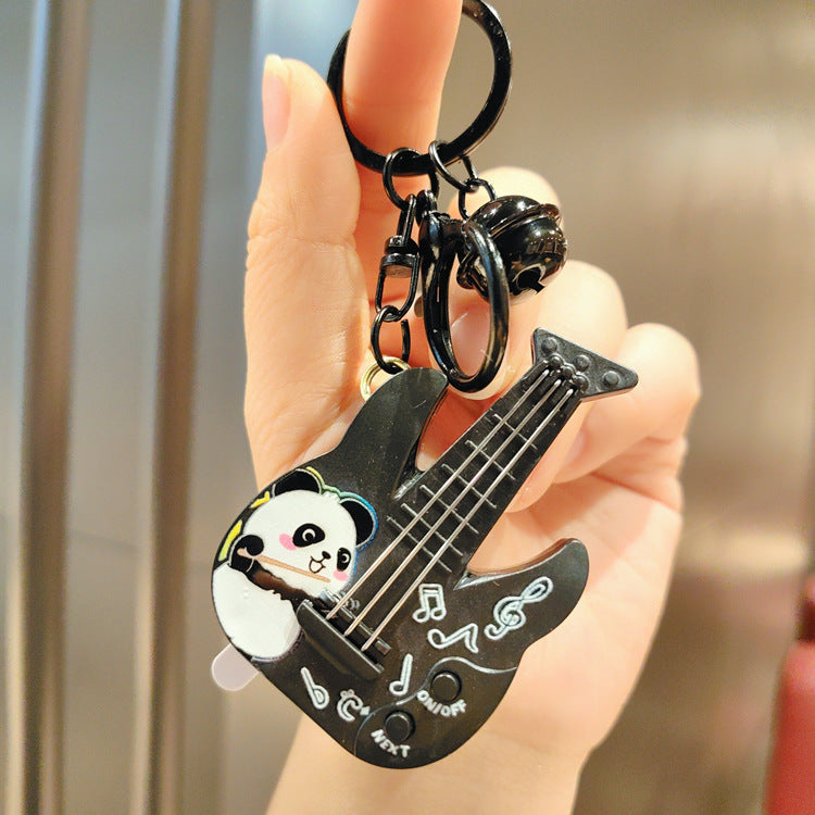 Wholesale Cartoon Animal Guitars Plastic Keychain ACC-KC-Shuot001