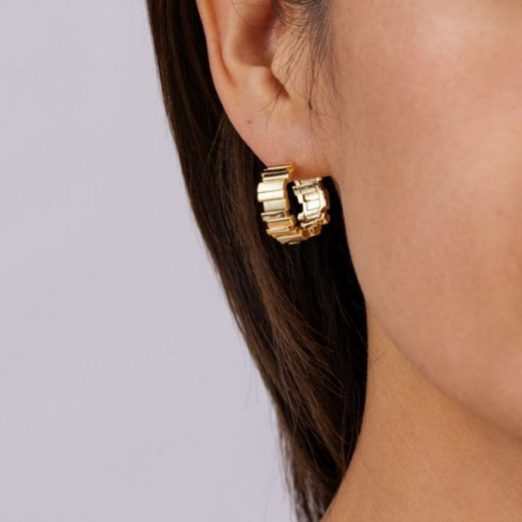 Wholesale Plated 18K Real Gold  Earrings