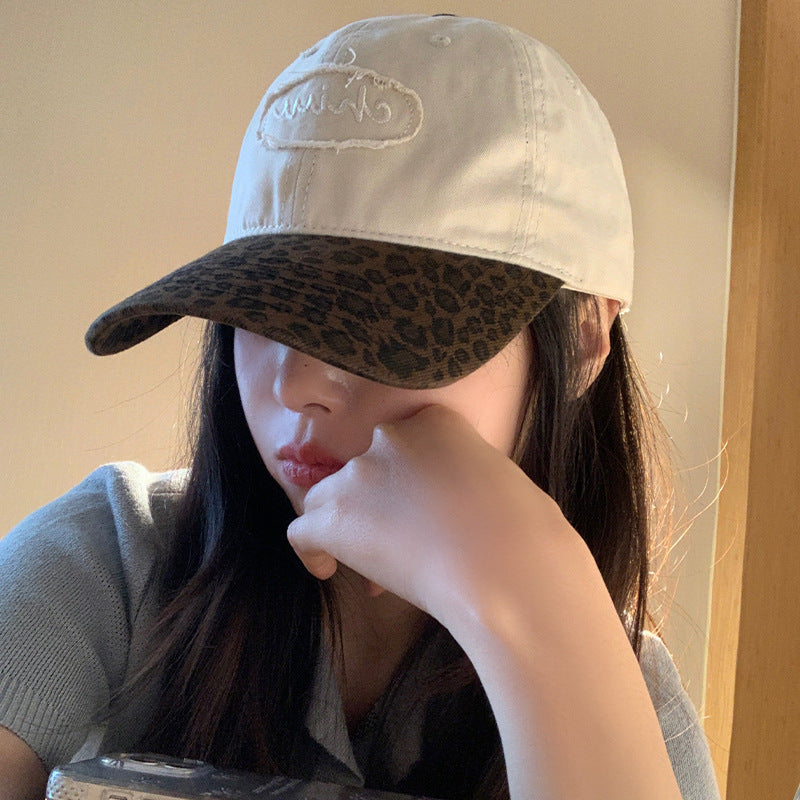 Wholesale Vintage  Leopard Print Baseball Cap
