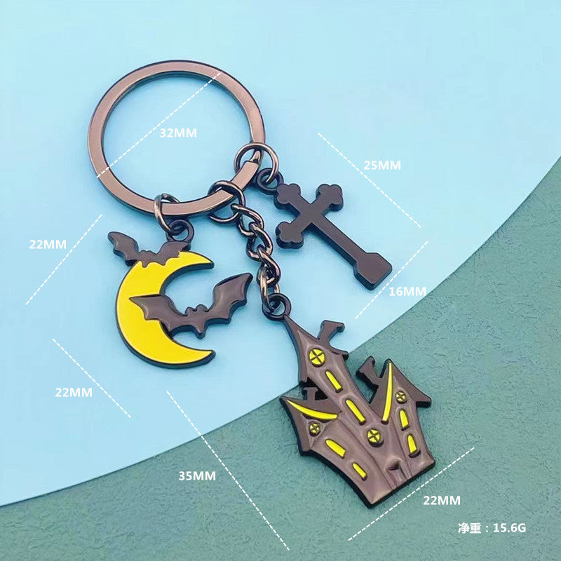 Wholesale  Cartoon Pumpkin Keychain - Trendy Car Key Accessory for Kids,  Gift Bag Charm
