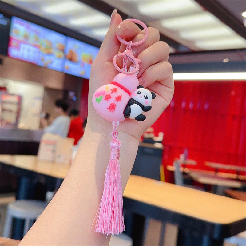 Wholesale Cartoon cute silicone keychain