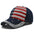 Wholesale  American flag stick  fashion Diamond cap