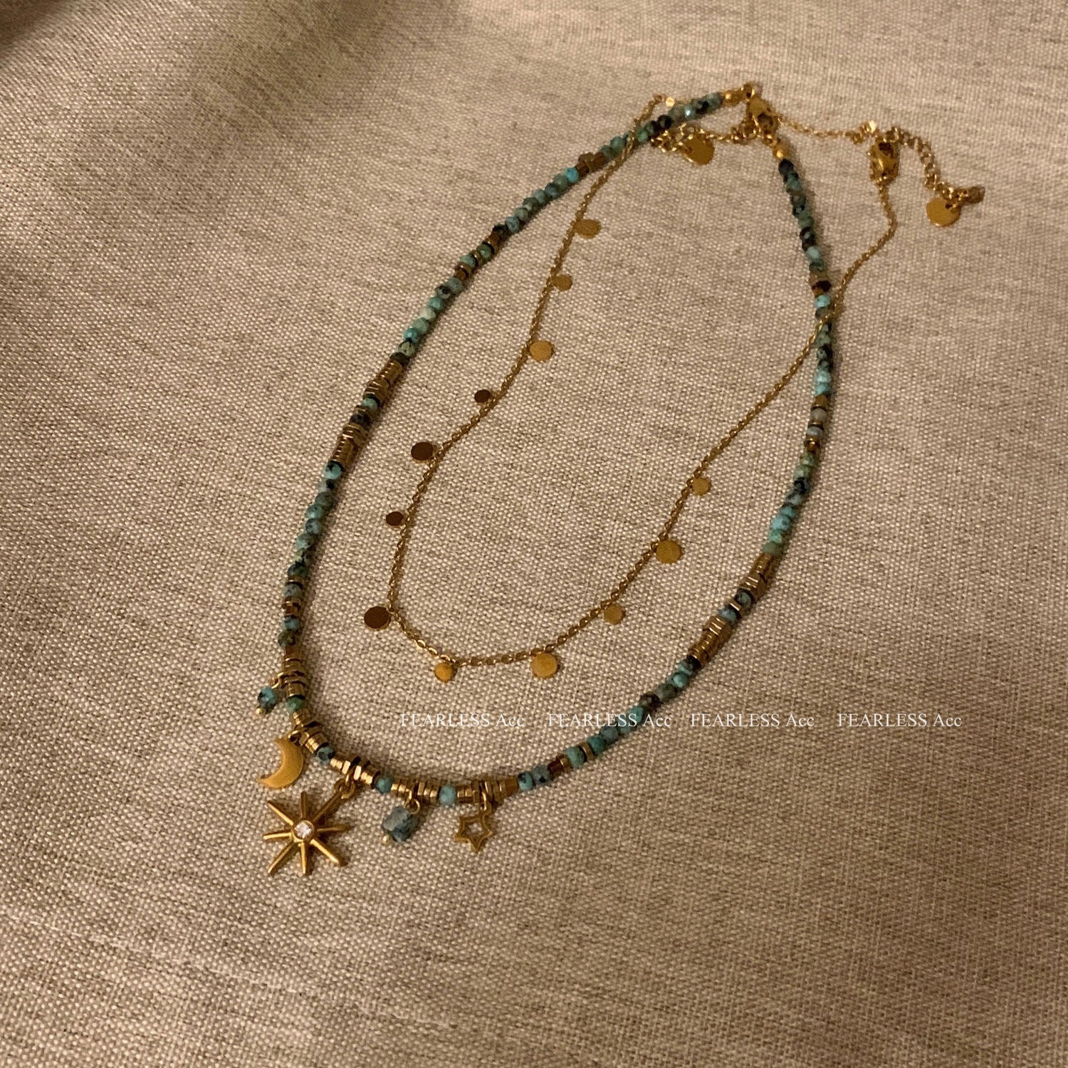 Wholesale Bohemian Sunflower Beaded Layered Necklace,  Trendy Choker Chain for Women,  Mixed Material,  Gift Jewelry Accessory