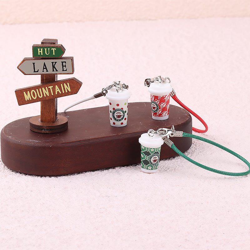 Wholesale Cute cartoon mini coffee cup doll accessories
