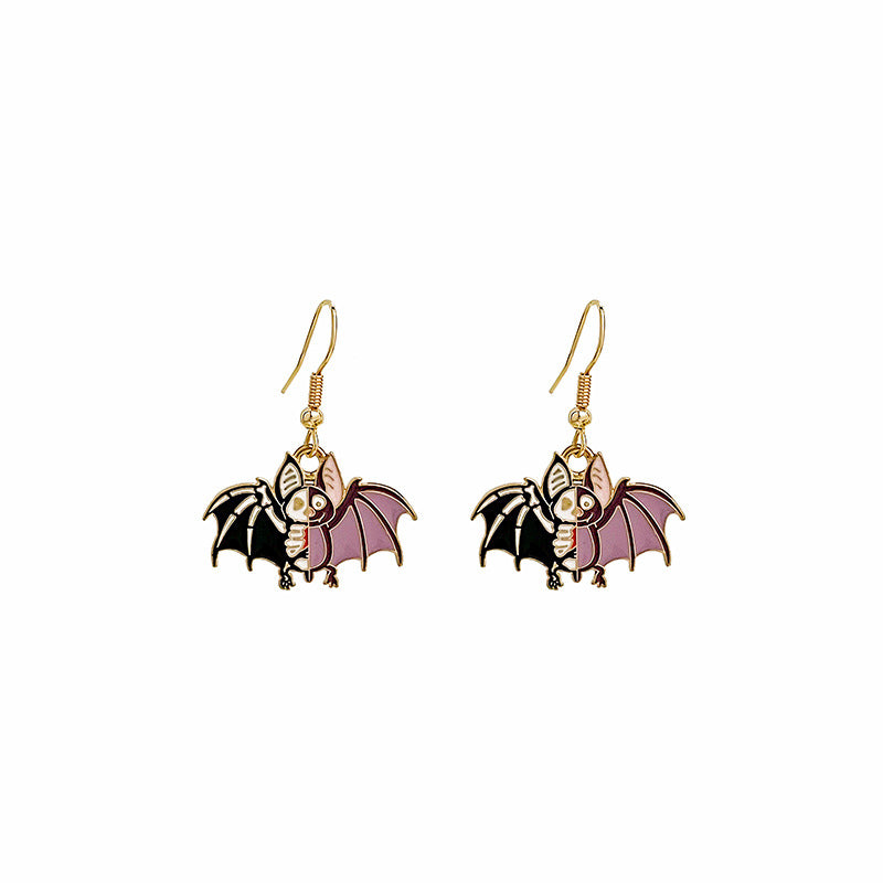 Wholesale  cartoon  earrings  funny personality animal earrings