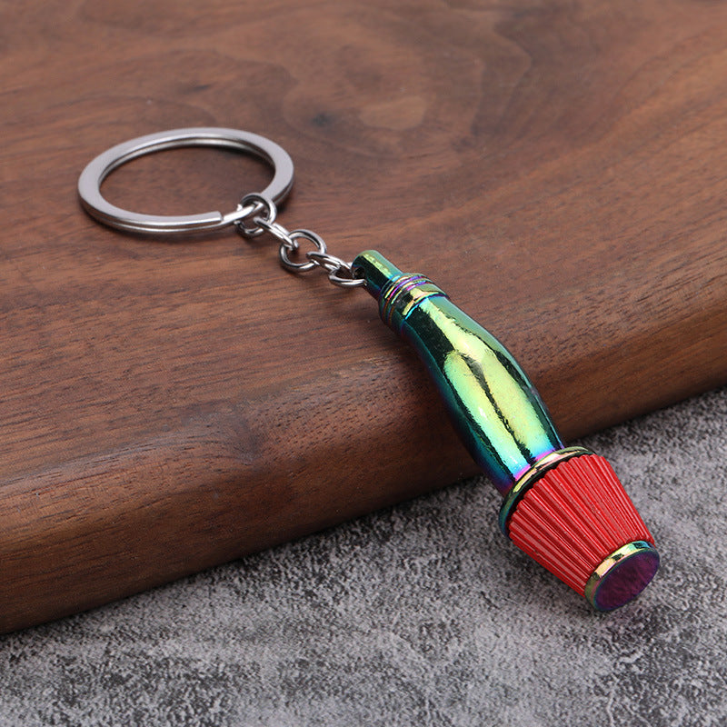 Wholesale  Mushroom Head Car Key Accessories Keychains