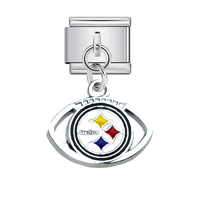 Wholesale Italian Modular Pendant Detachable Stainless Steel DIY Jewelry Accessory
