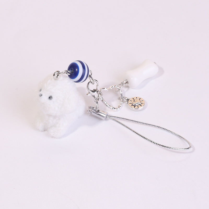 Wholesale Cute puppy keychain