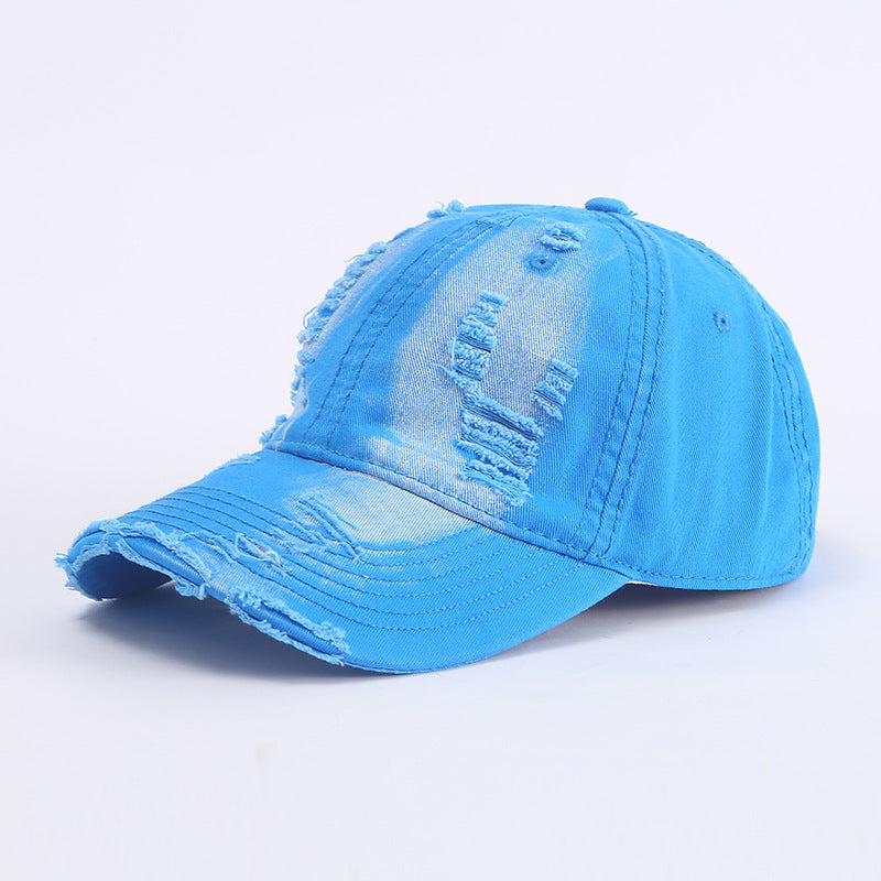 Wholesale Street ripped retro baseball cap