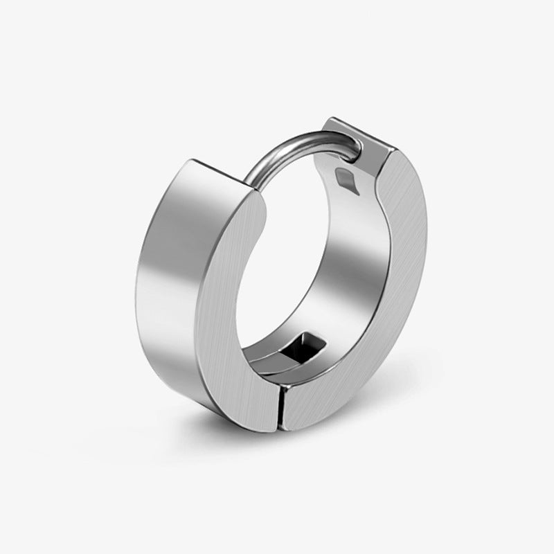 Wholesale Titanium Steel Men's Earrings ACC-ES-BanLan001