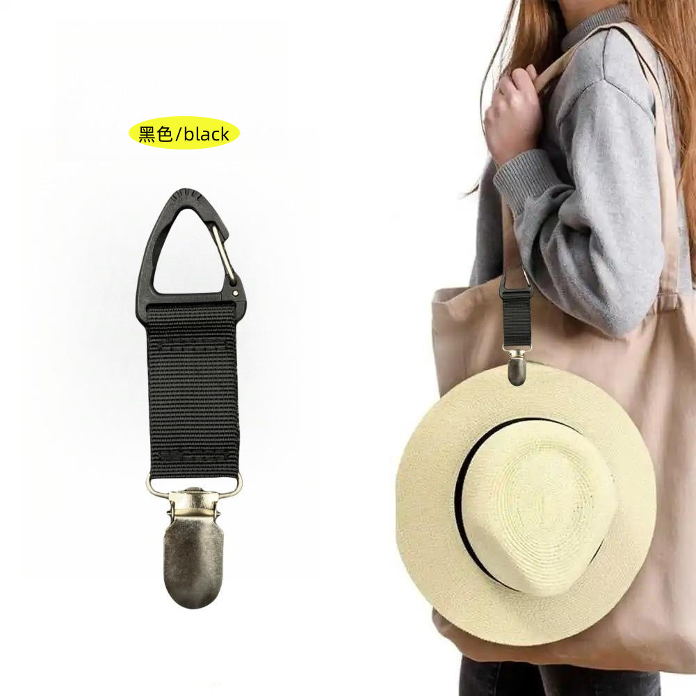 Wholesale Travel Hat Clip Outdoor Backpack Luggage Storage Clip Multipurpose Straw Hat ACC-HP-BangNi005