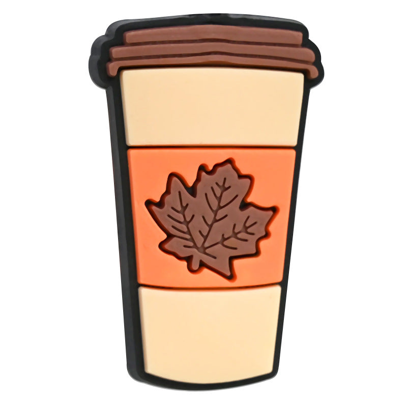 Wholesale Random 100pcs Thanksgiving PVC Soft Beads DIY Beaded Pen Accessories ACC-BDS-RYY011