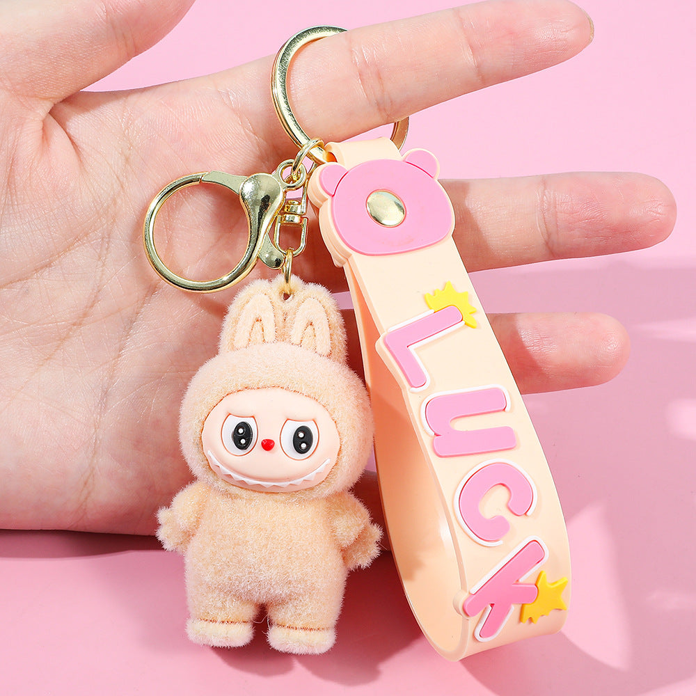Wholesale Cute cartoon silicone keychain ACCVIP