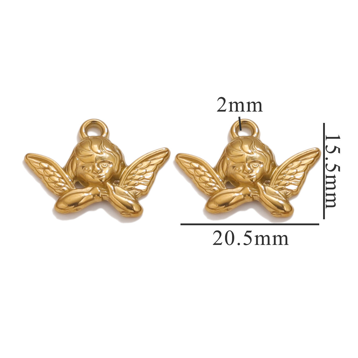 Wholesale 5pcs Stainless steel  retro three-dimensional sun love pendant