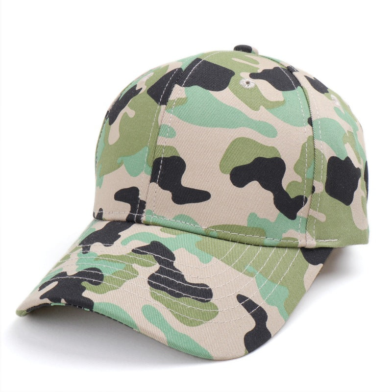 Wholesale Camouflage Baseball Cap  Casual Fashion Velcro Cap Sunscreen Sunshade Hat