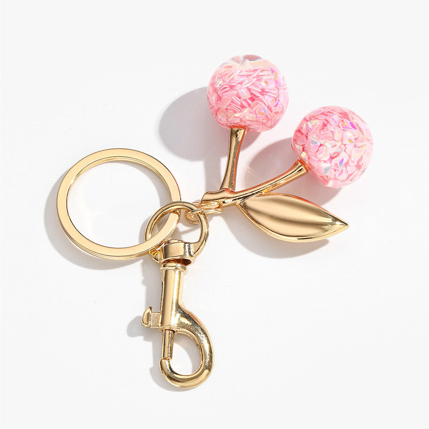 Wholesale Cute Big Red Cherry Keychain ACC-KC-RongRui035