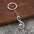 Wholesale Creative Musical Note Metal Keychain
