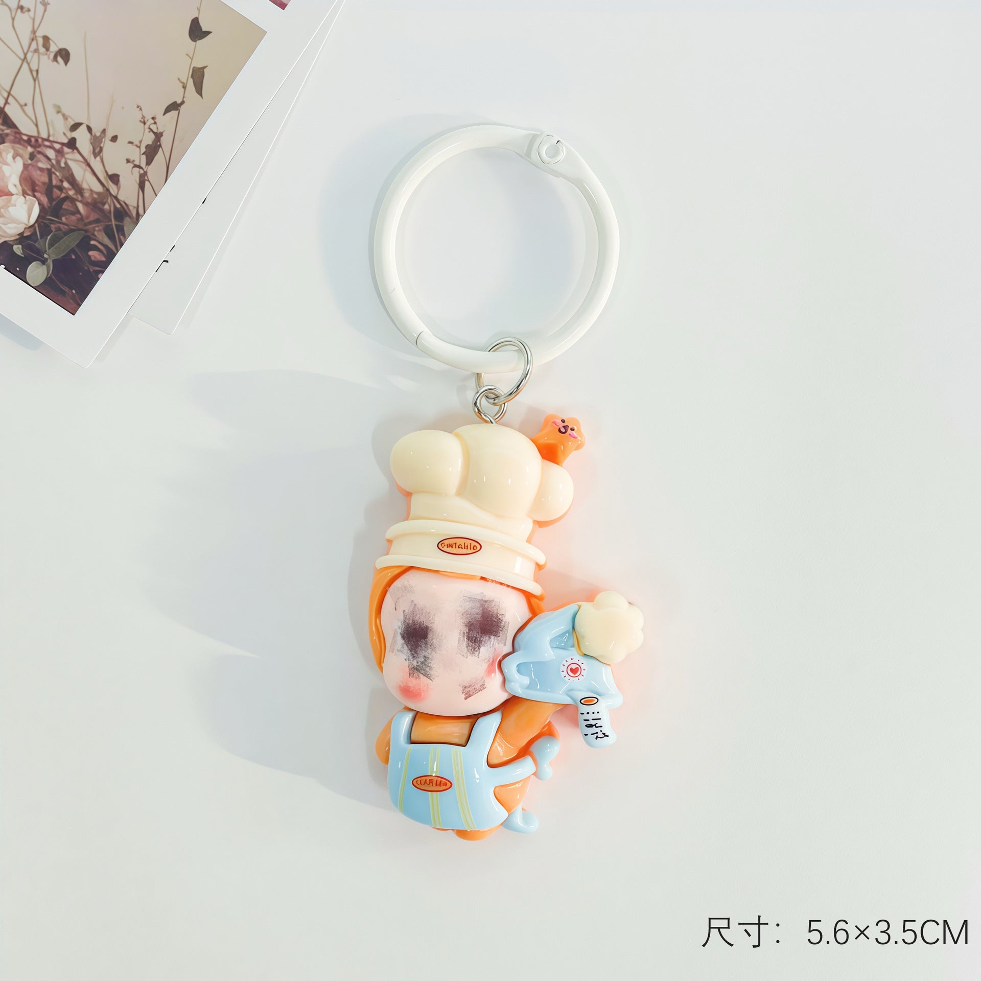 Wholesale Trendy Plastic Resin Star Keychain Bag Charm Gift for Students