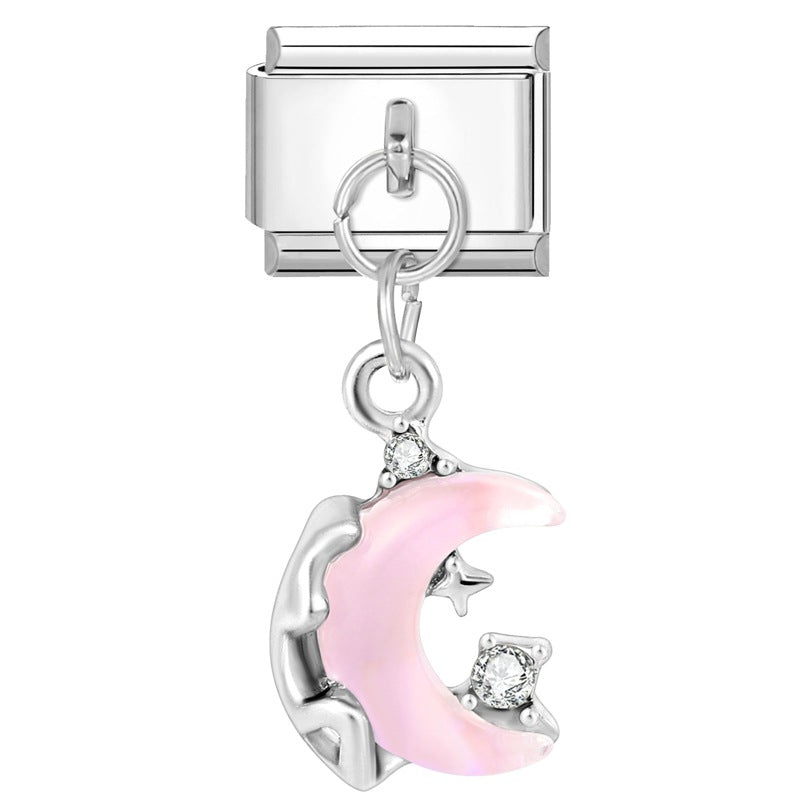 Wholesale 9mm Italian Charm Starter Bracelets DIY Pendant Style Stainless Steel Composable Bracelet