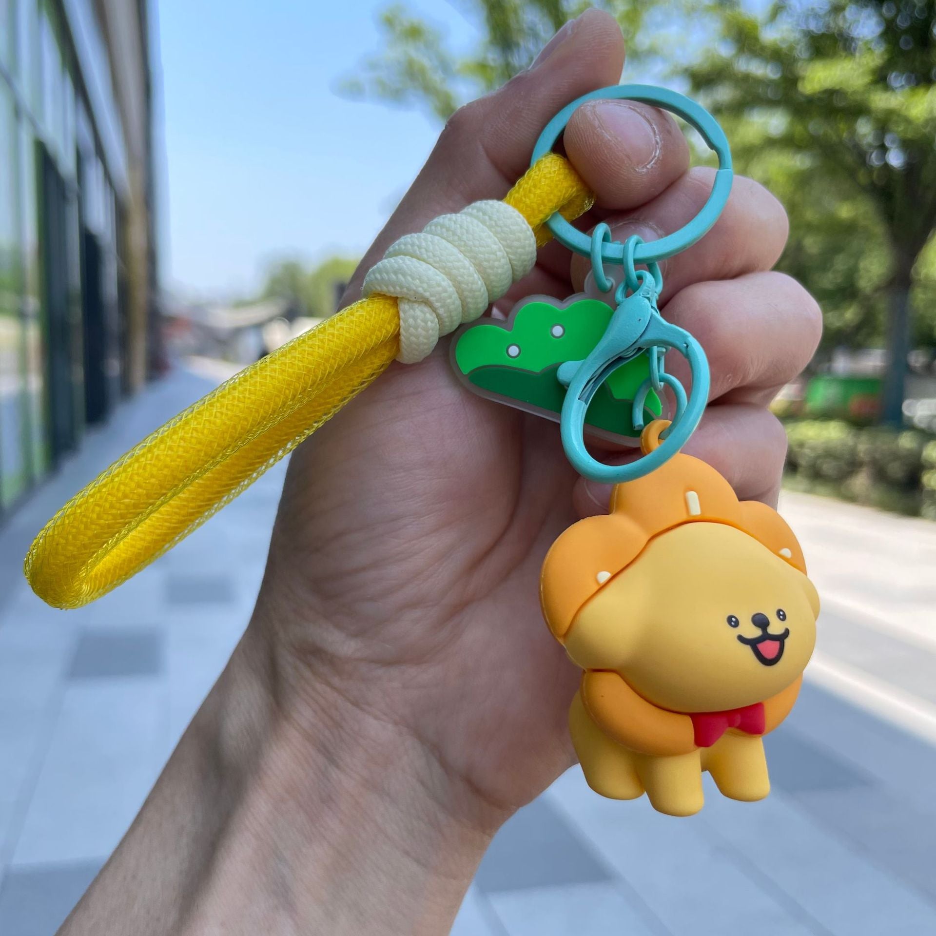 Wholesale Cartoon Cute Puppy Silicone Keychains ACC-KC-Yaop001