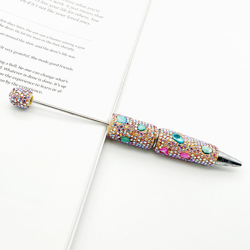 Wholesale 5pcs Colorful Shell Full Diamond Beaded Pen