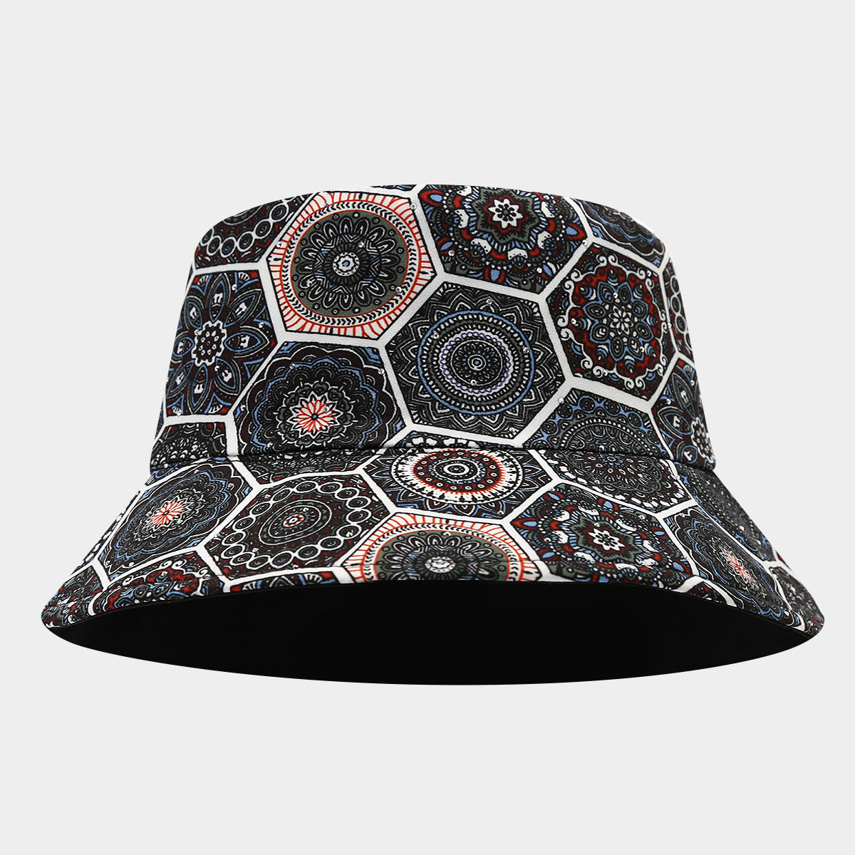 Wholesale Bohemian style pattern retro hot diamond double-sided fisherman hat