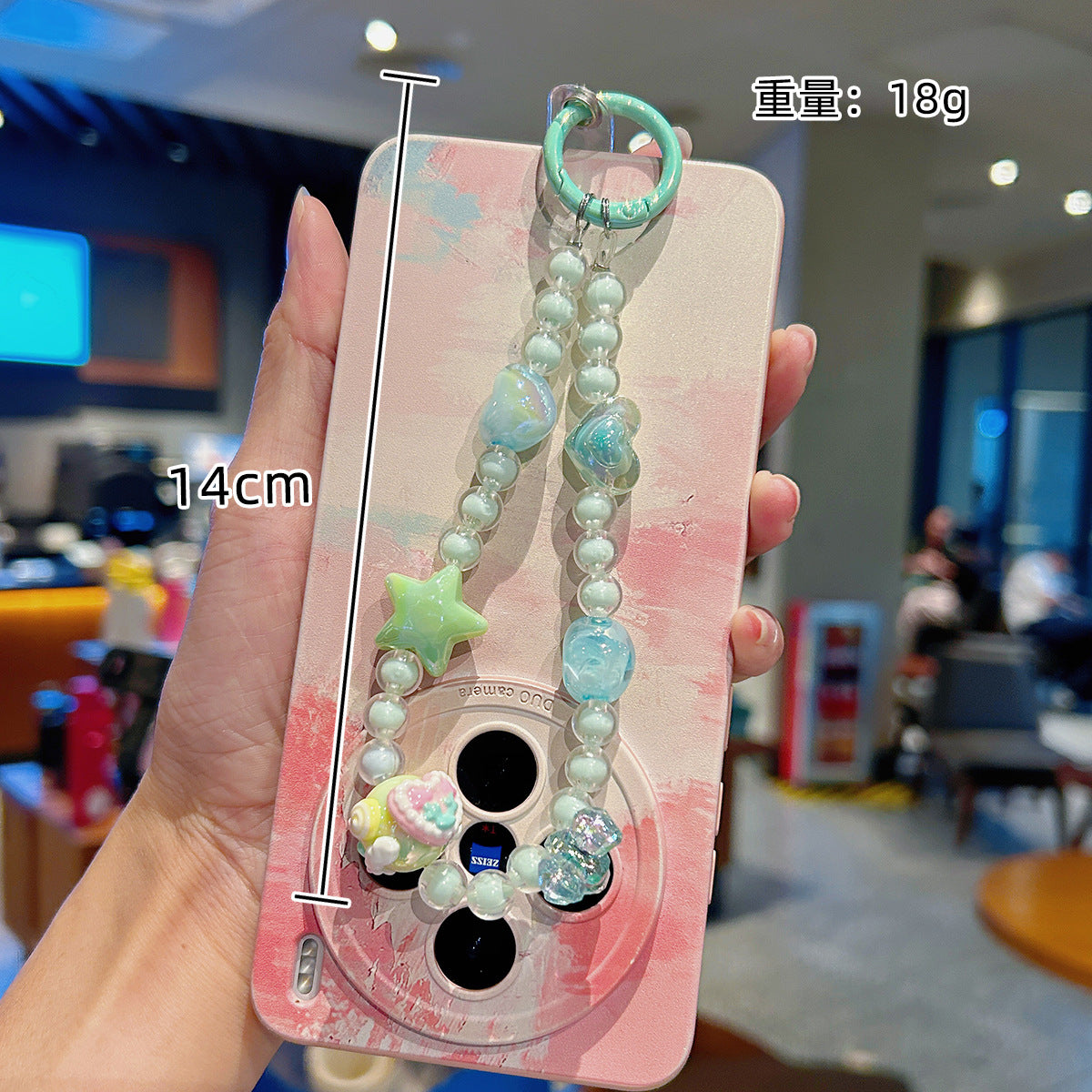 Wholesale  Luxury Beaded  Bow Phone Charm