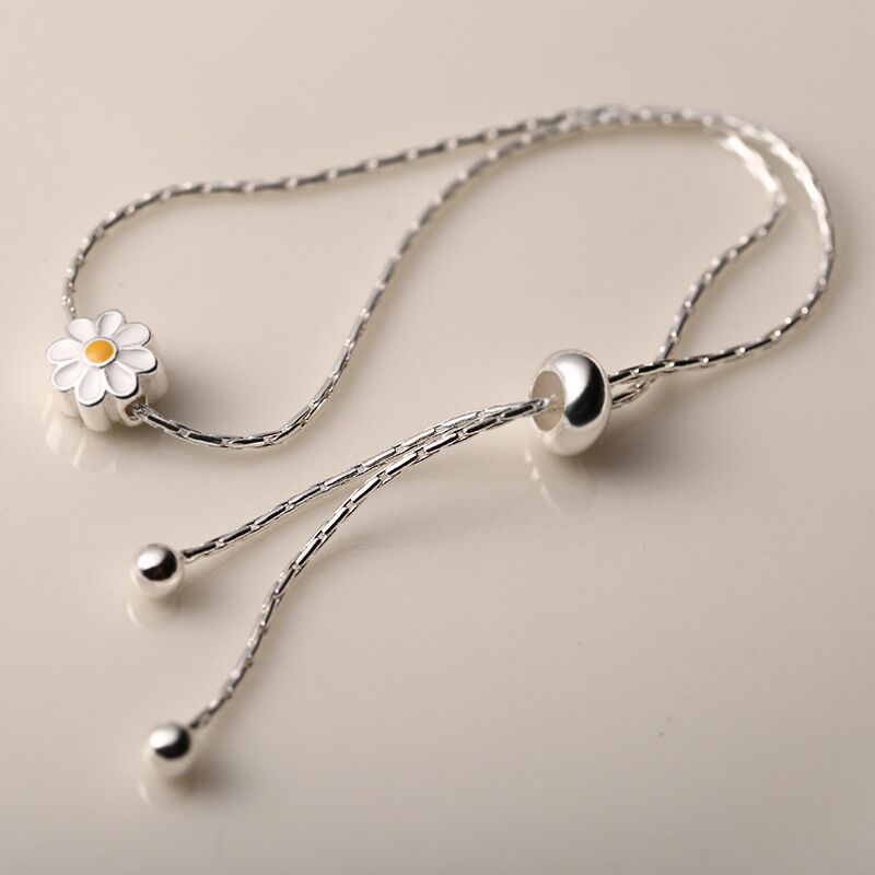 Wholesale Round Beaded Daisy Bracelet