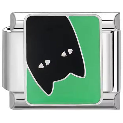 Wholesale Italian Charm Bracelet 9mm DIY Splicing Removable Color Cat Stainless Steel Composable Bracelet