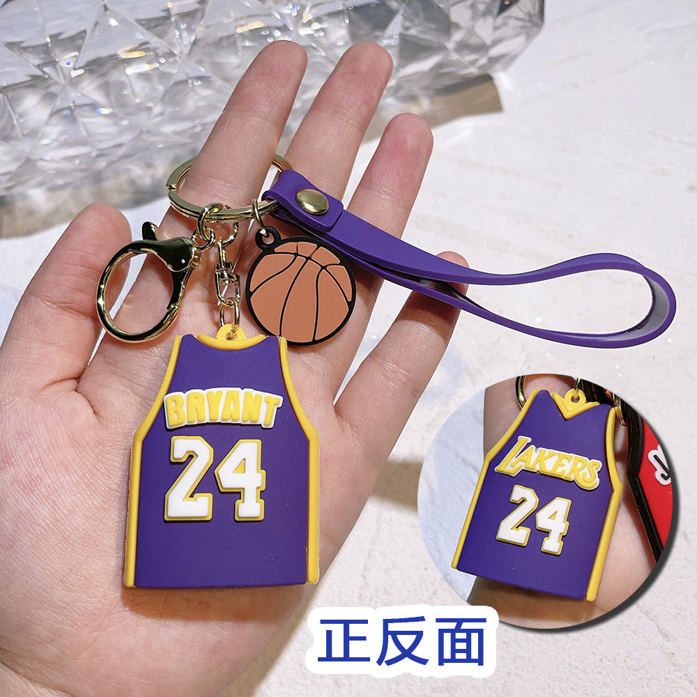 Wholesale Basketball jersey keychain