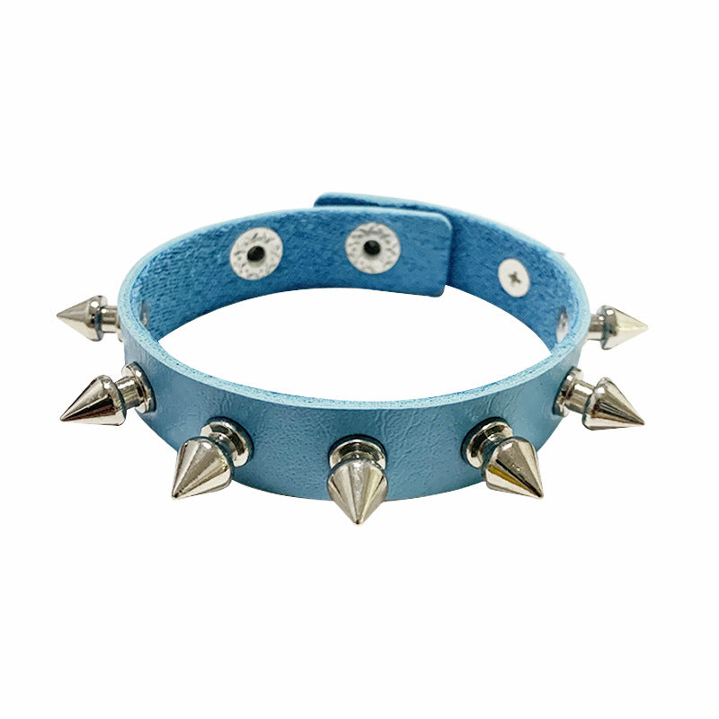 Wholesale Punk Style Rivet Bracelet Leather Rock Gothic Bracelet ACC-BT-Jinl002