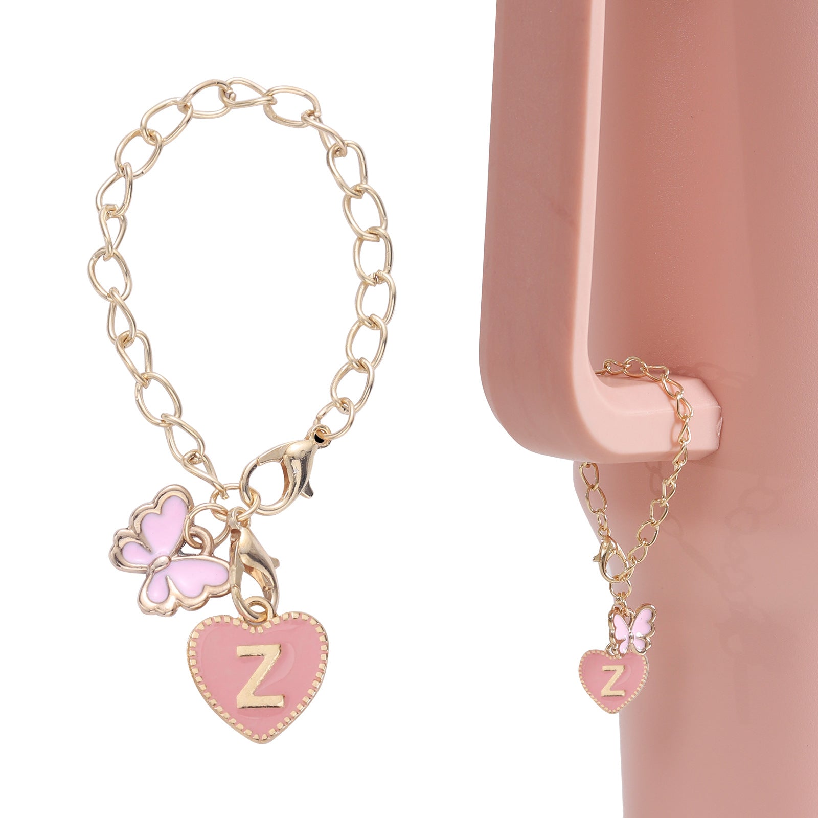 Wholesale 26 English Letter Butterfly Brand Oil Drip Cup Accessories ACC-CA-Hans003