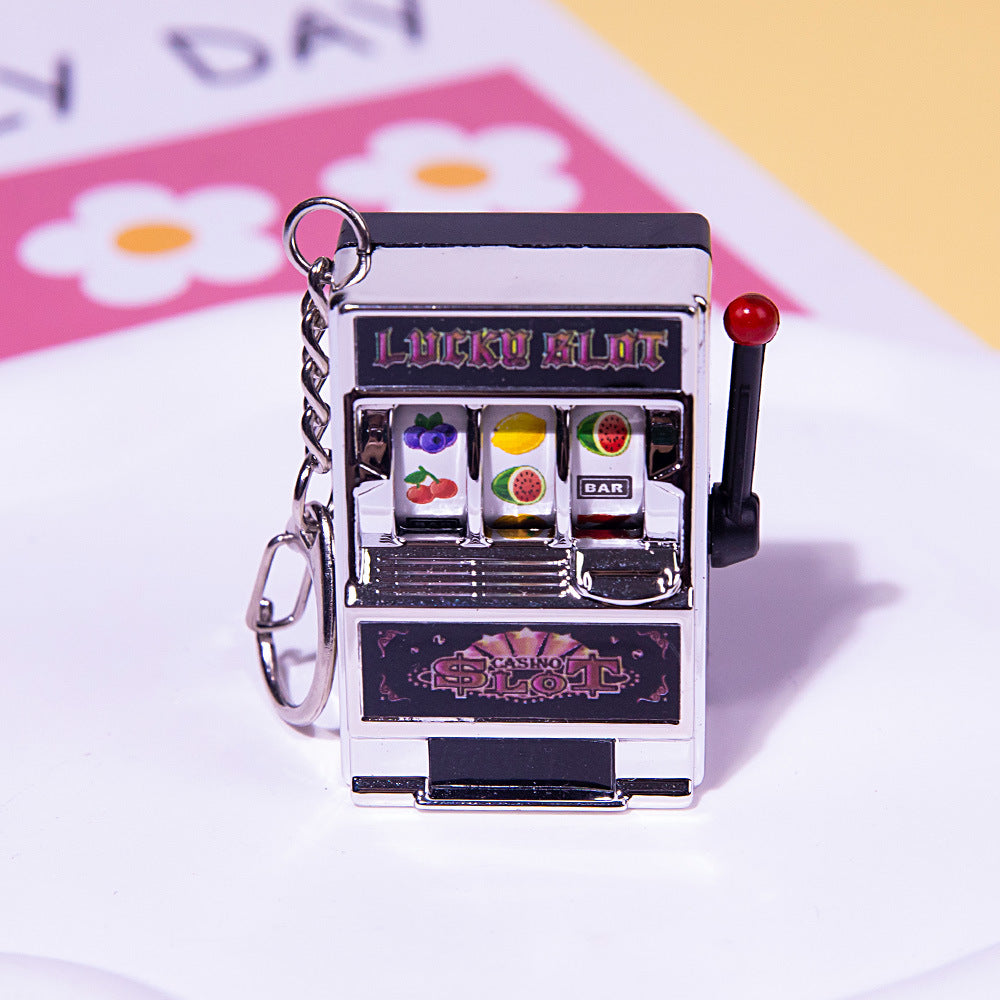 Wholesale Creative Mini Lottery Machine Game Keychains ACC-KC-Lans002