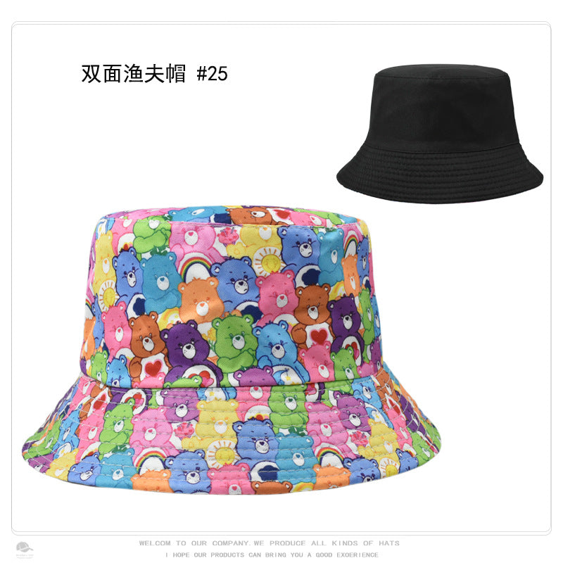 Wholesale Vintage Printed Polyster Bucket Hat ACC-HT-XuP009