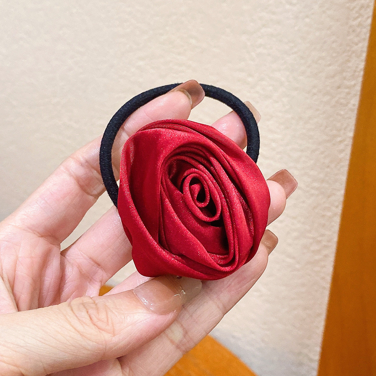 Wholesale Satin Rose Hairband ACC-HS-Huidi030