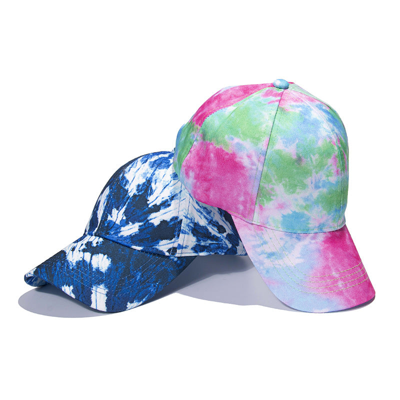 Wholesale baseball cap sunshade tie-dyed baseball cap