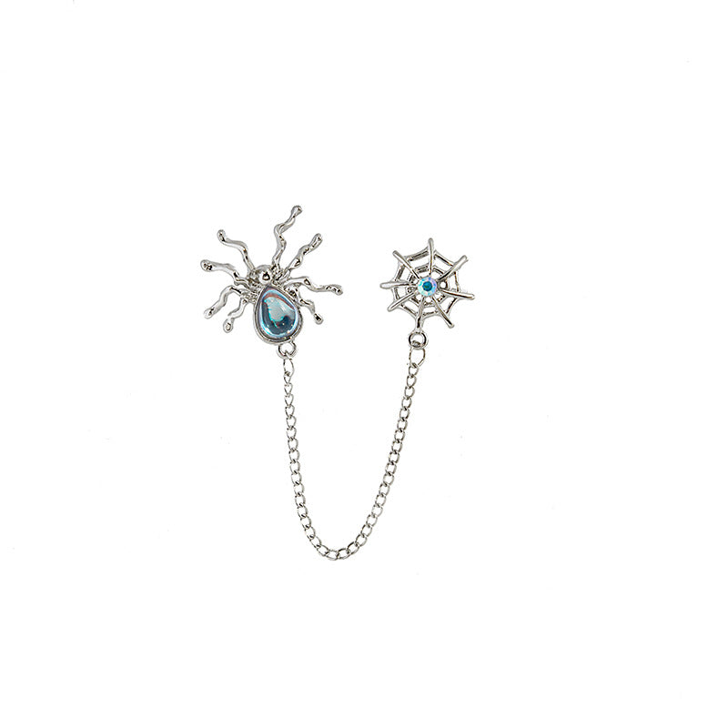 Wholesale Alloy Spider Web Earrings