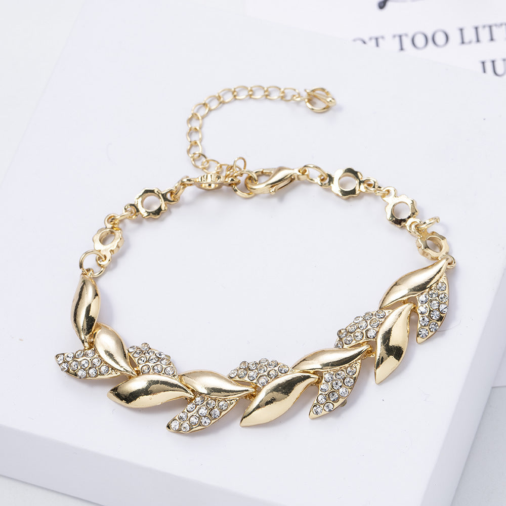 Wholesale Alloy diamond bracelet