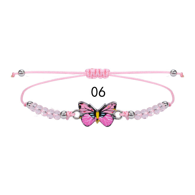 Wholesale Colorful butterfly party bracelet